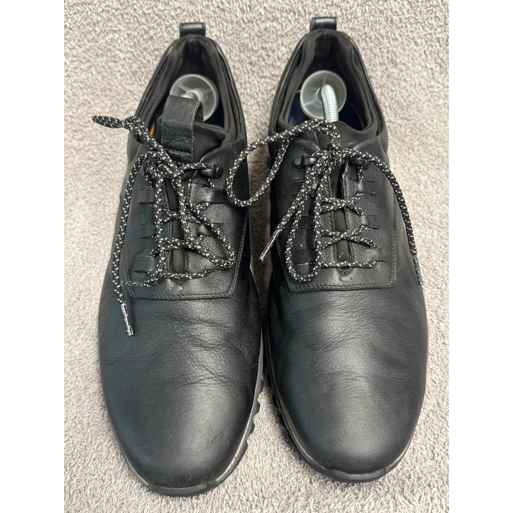 Cole Haan Men's Leather‎ Oxford Sneakers Black Grand.OS Waterproof 11.5M